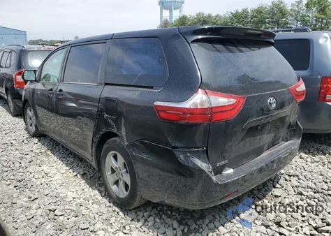 2015 Toyota Sienna из США, поврежденный, VIN 5TDZK3DC9FS598912